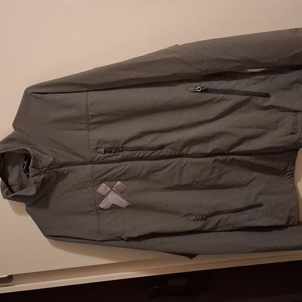 Marmot Gray Raincoat for Men